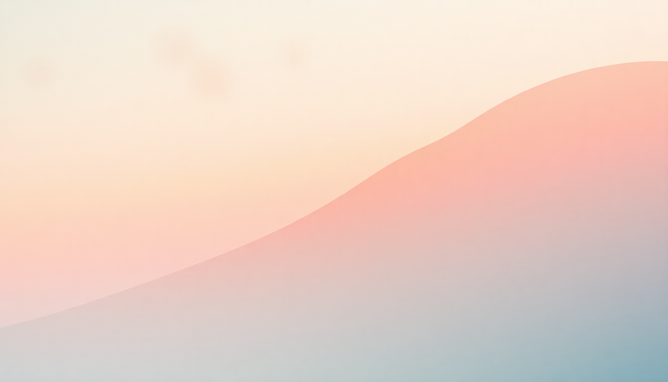 Fan-driven abstract illustration evoking the emotional arc of Apogee by Tycho