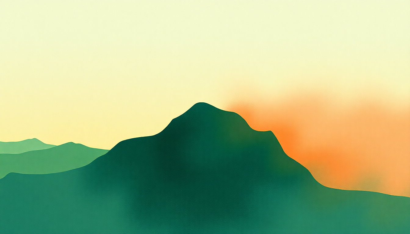 Fan-driven abstract illustration evoking the emotional arc of Apple Shampoo by Blink-182