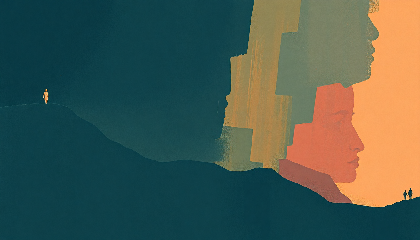 Fan-driven abstract illustration evoking the emotional arc of Arabella by Arctic Monkeys