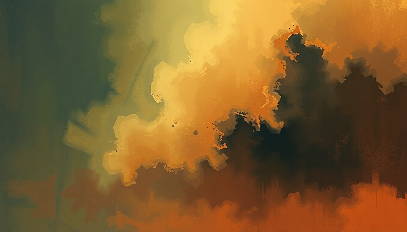 Fan-driven abstract illustration evoking the emotional arc of Are You Experienced by Jimi Hendrix