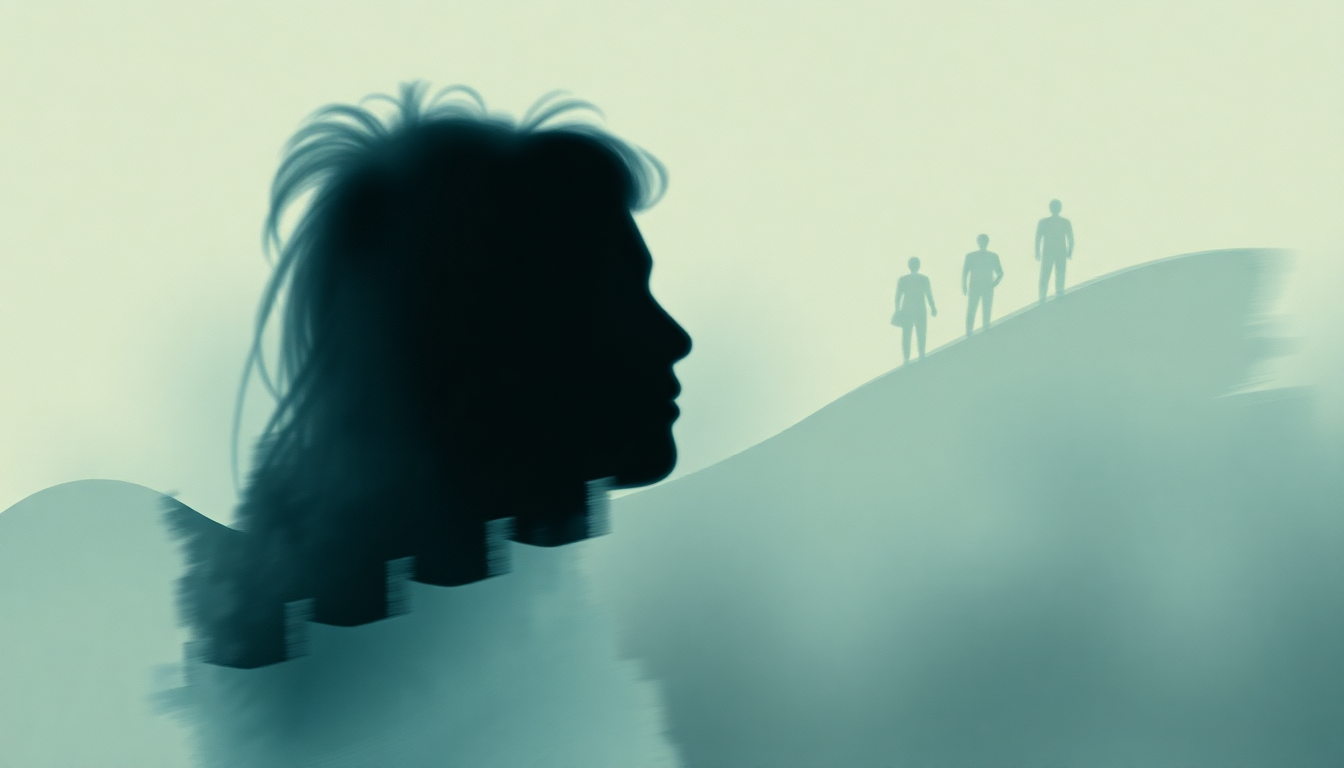 Fan-driven abstract illustration evoking the emotional arc of Arziyan by A.R. Rahman