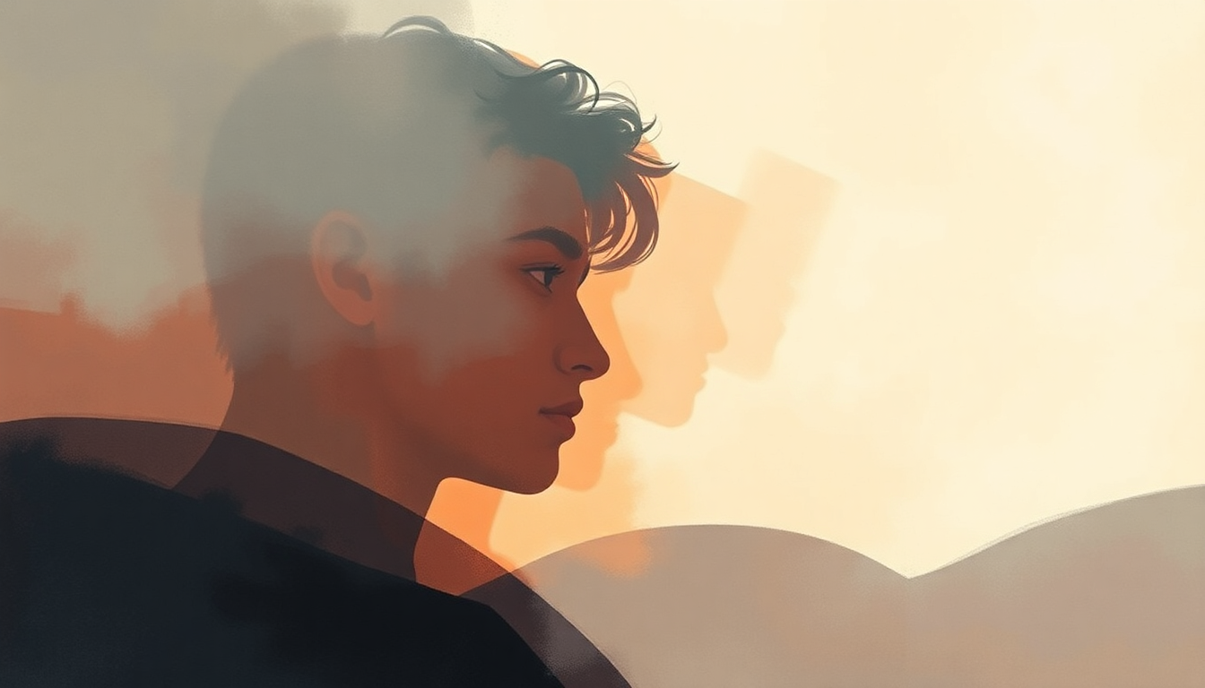 Fan-driven abstract illustration evoking the emotional arc of As You Are by The Weeknd