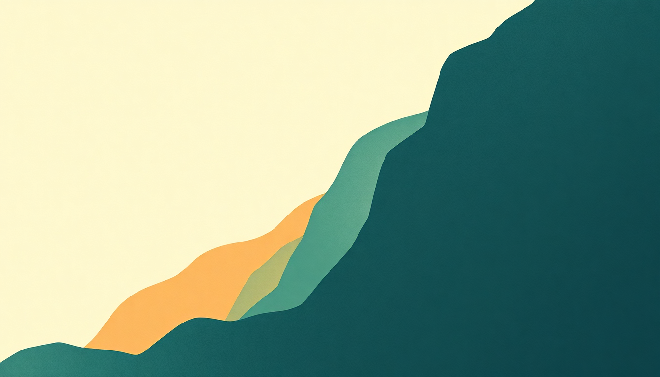 Fan-driven abstract illustration evoking the emotional arc of Asabikeshiinh by Jon Hopkins