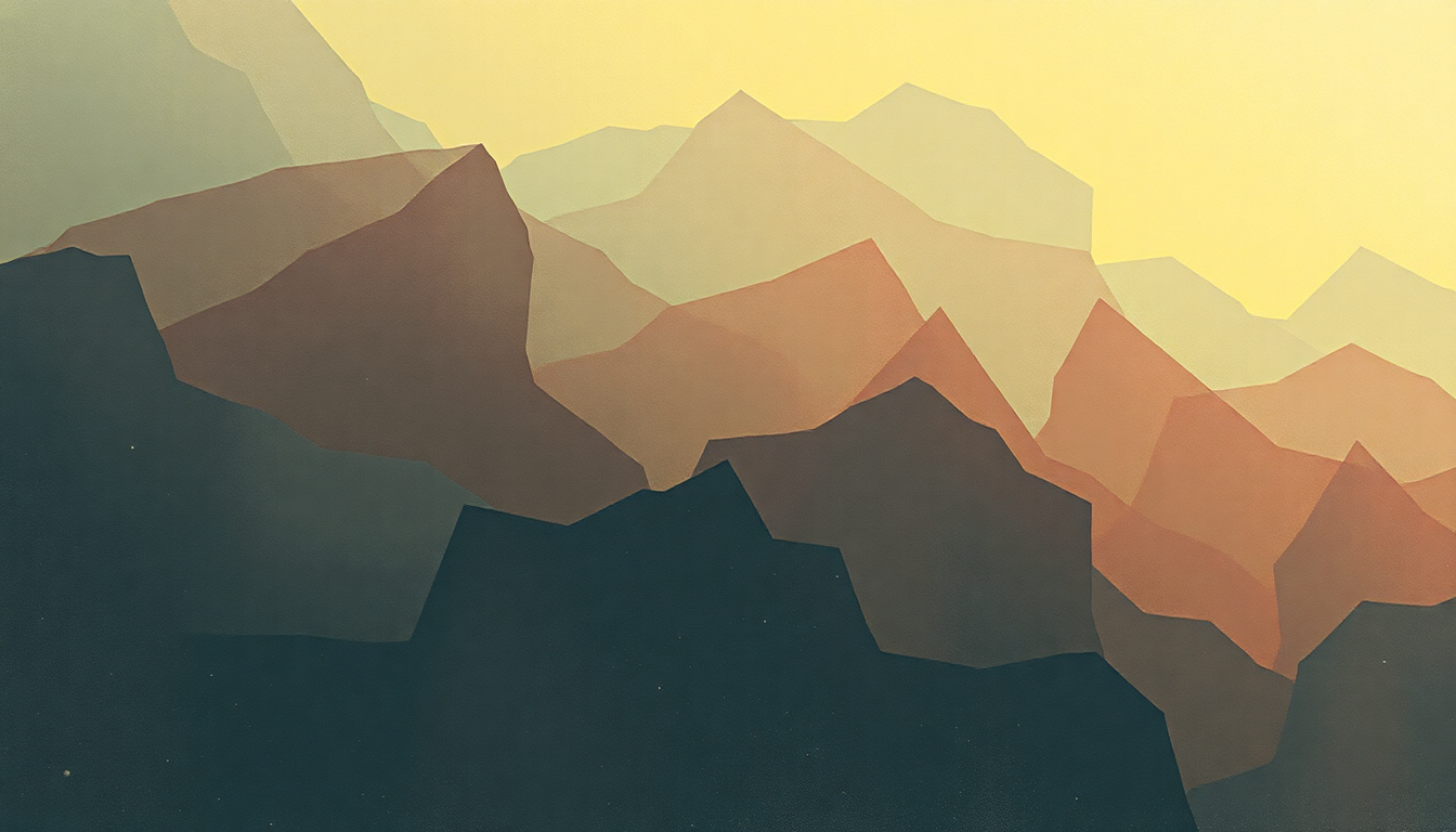 Fan-driven abstract illustration evoking the emotional arc of Ascension by Maxwell