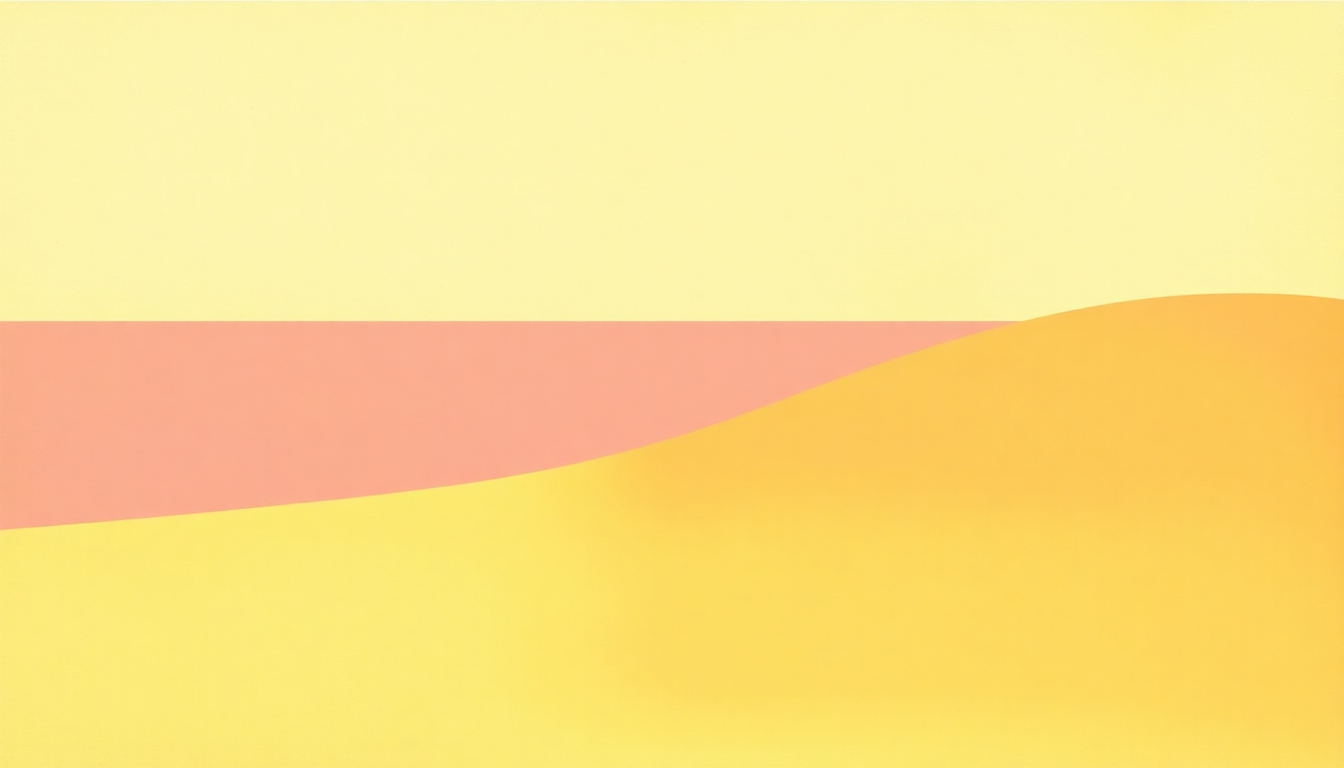 Fan-driven abstract illustration evoking the emotional arc of Attitudes by Brass Construction