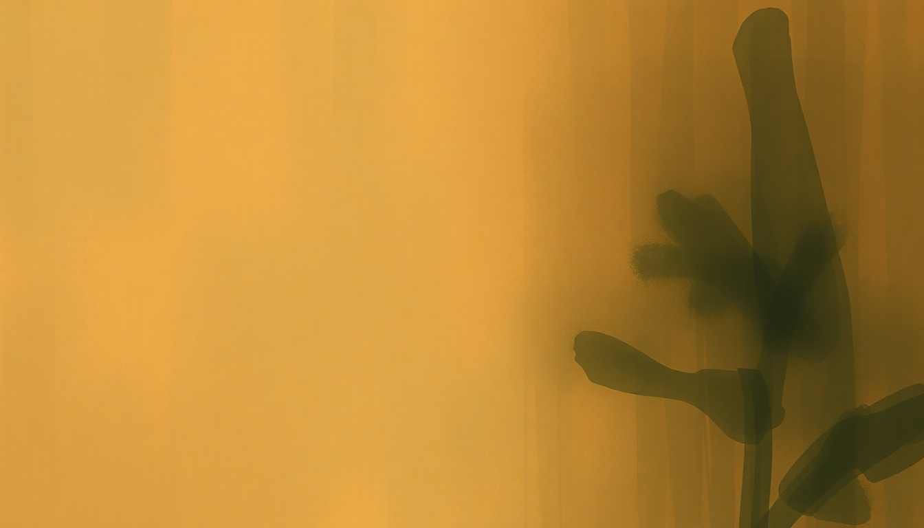 Fan-driven abstract illustration evoking the emotional arc of Ave Verum Corpus by Wolfgang Amadeus Mozart