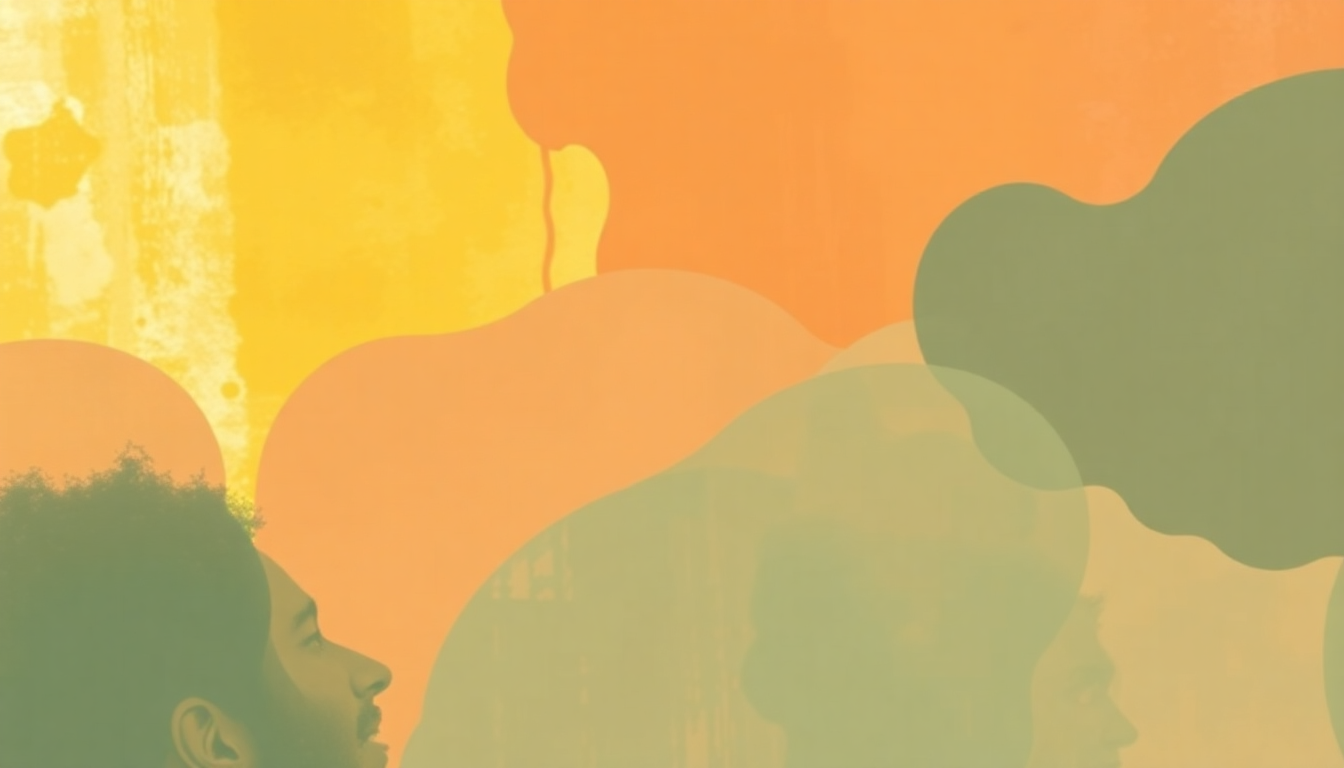 Fan-driven abstract illustration evoking the emotional arc of Baby We've Got A Date (Rock it Baby) by Bob Marley & The Wailers