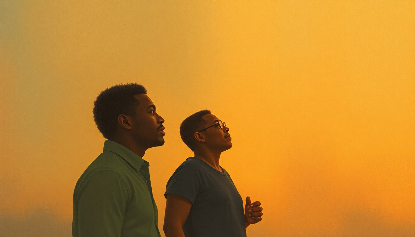 Fan-driven abstract illustration evoking the emotional arc of Baby I Need Your Loving by The Four Tops