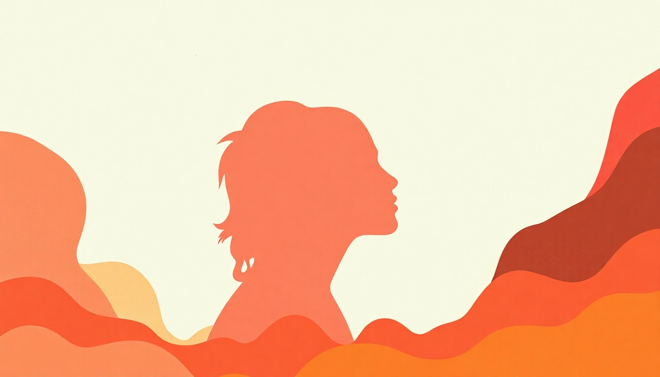 Fan-driven abstract illustration evoking the emotional arc of Back and Forth by Kehlani