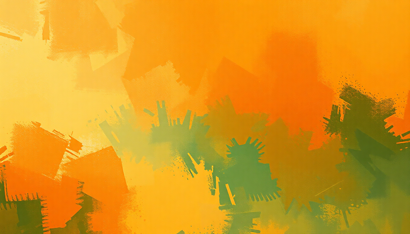 Fan-driven abstract illustration evoking the emotional arc of Back in Bahia by Gilberto Gil