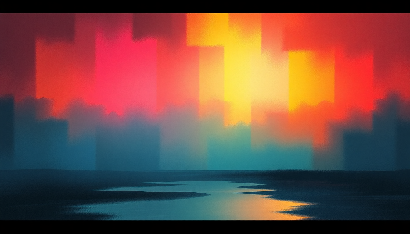 Fan-driven abstract illustration evoking the emotional arc of Back in Stride by Maze