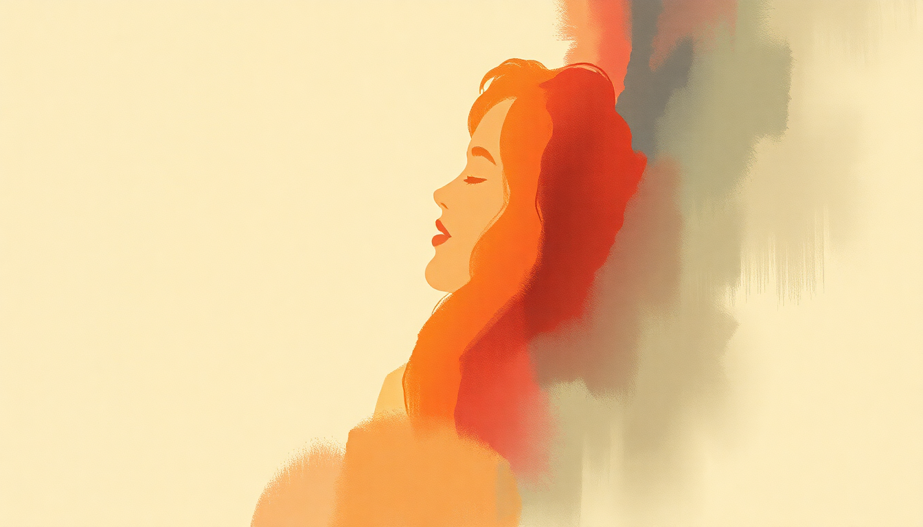 Fan-driven abstract illustration evoking the emotional arc of Back On The Map by Kacey Musgraves