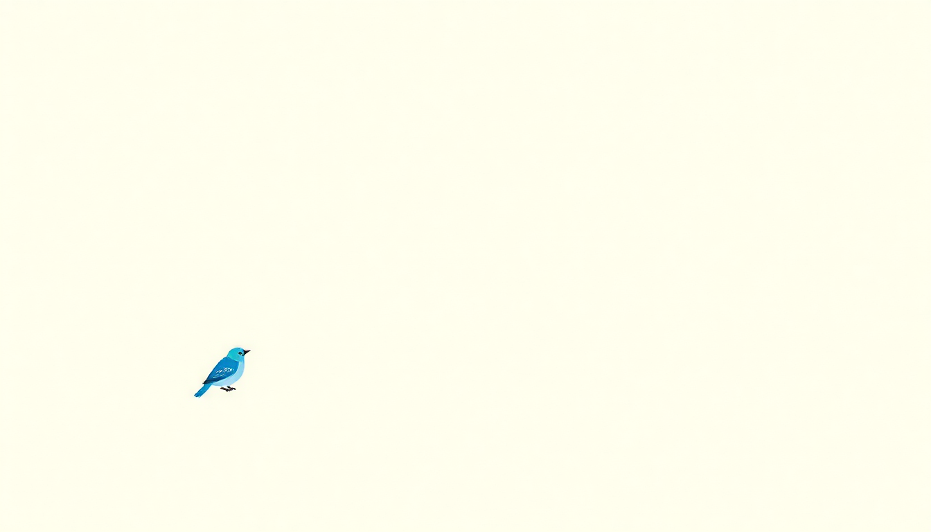 Fan-driven abstract illustration evoking the emotional arc of Bad Blue Jay by Caspar Babypants