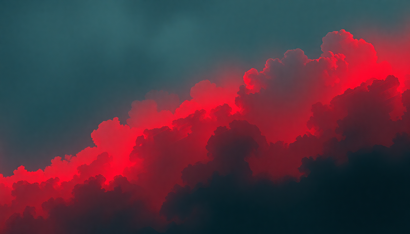 Fan-driven abstract illustration evoking the emotional arc of Bad by U2