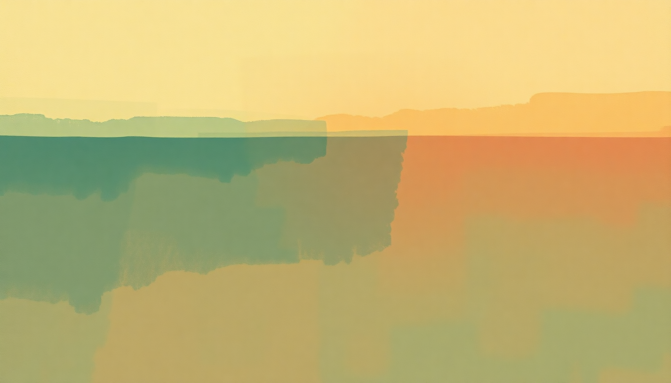 Fan-driven abstract illustration evoking the emotional arc of Badfish by Sublime