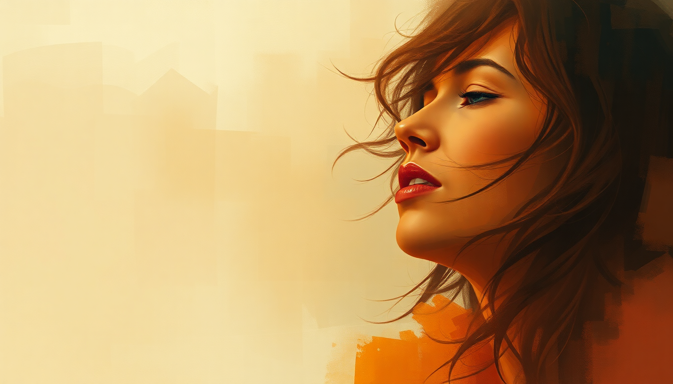 Fan-driven abstract illustration evoking the emotional arc of Ball and Chain by Janis Joplin