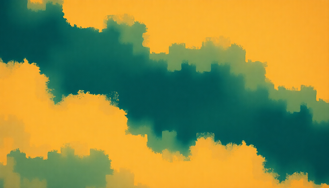 Fan-driven abstract illustration evoking the emotional arc of Ballad of You and Me and Pooneil by Jefferson Airplane