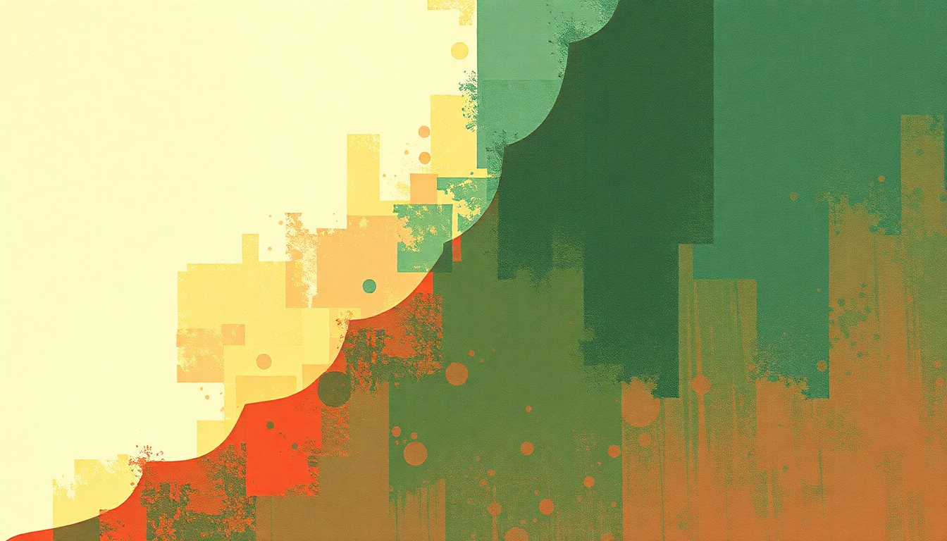 Fan-driven abstract illustration evoking the emotional arc of Bang and Blame by R.E.M.