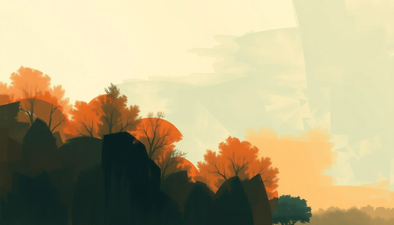 Fan-driven abstract illustration evoking the emotional arc of Barefoot in the Park by James Blake