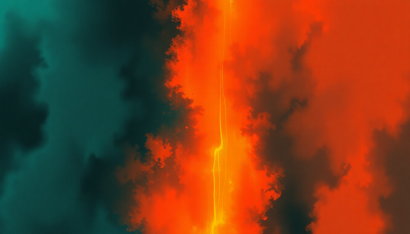 Fan-driven abstract illustration evoking the emotional arc of Battery by Metallica