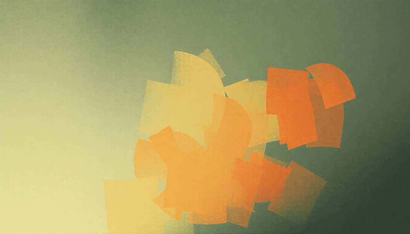 Fan-driven abstract illustration evoking the emotional arc of Battle by Blur