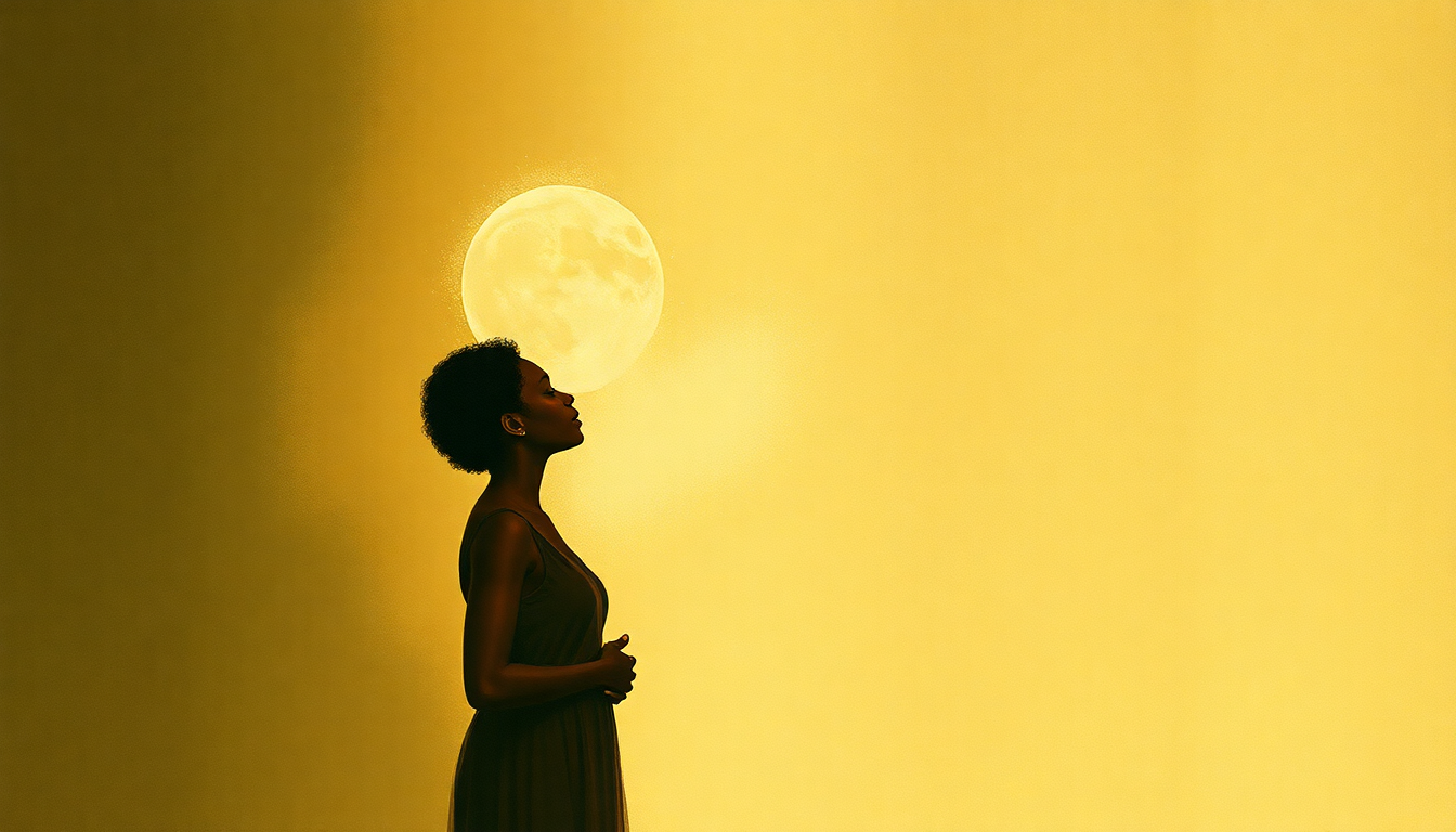 Fan-driven abstract illustration evoking the emotional arc of Be My Husband by Nina Simone
