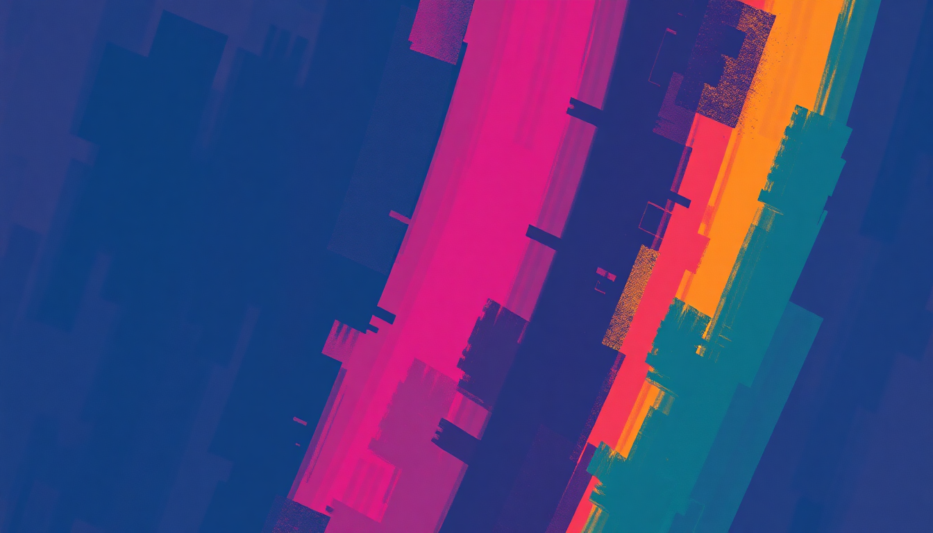Fan-driven abstract illustration evoking the emotional arc of Beat Street Breakdown by Grandmaster Flash and the Furious Five