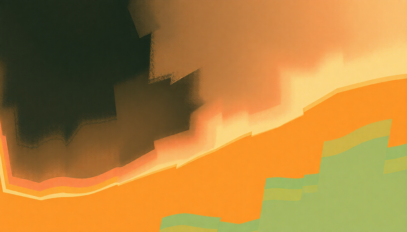 Fan-driven abstract illustration evoking the emotional arc of Beatbox by Roni Size