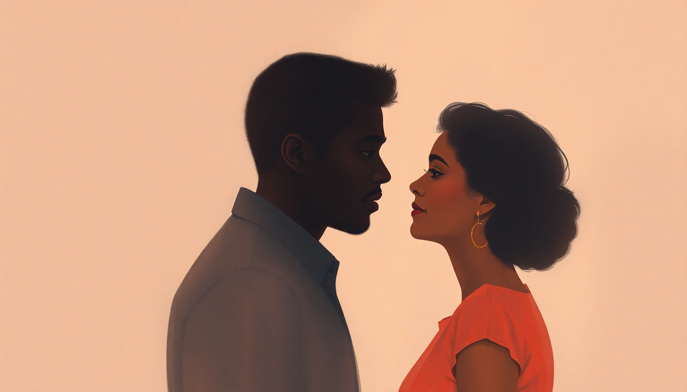 Fan-driven abstract illustration evoking the emotional arc of Being with You by Smokey Robinson