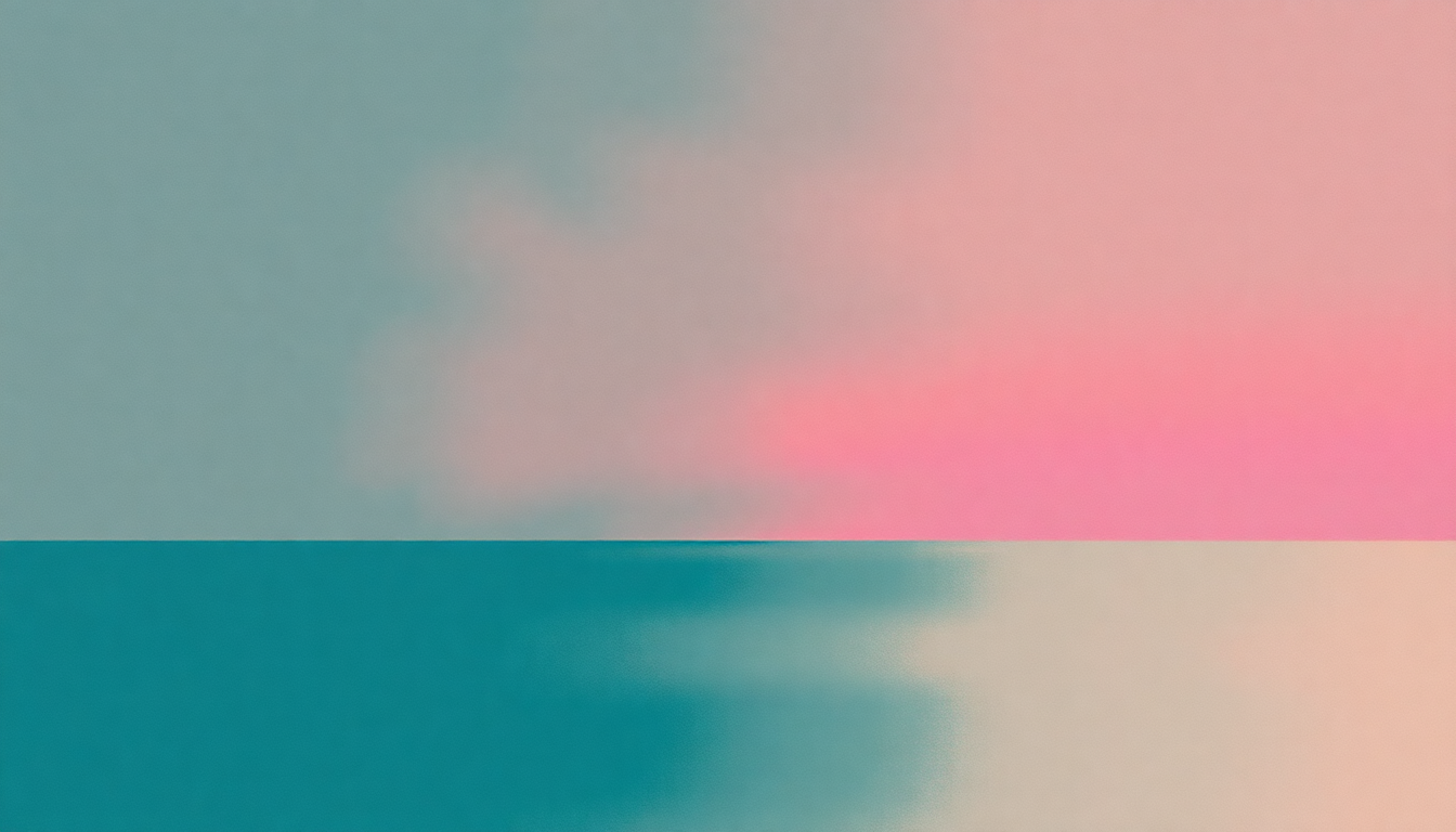 Fan-driven abstract illustration evoking the emotional arc of Belfast by Orbital
