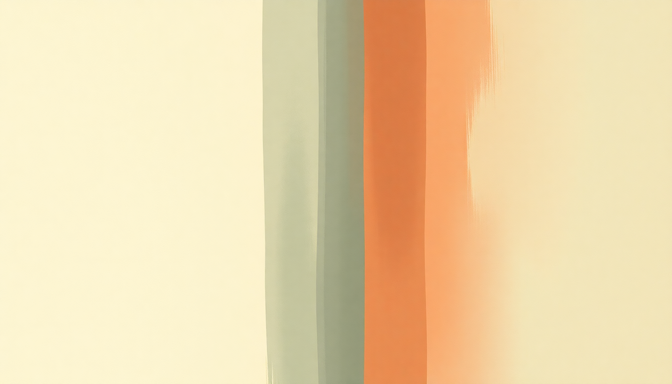 Fan-driven abstract illustration evoking the emotional arc of Belief by John Mayer