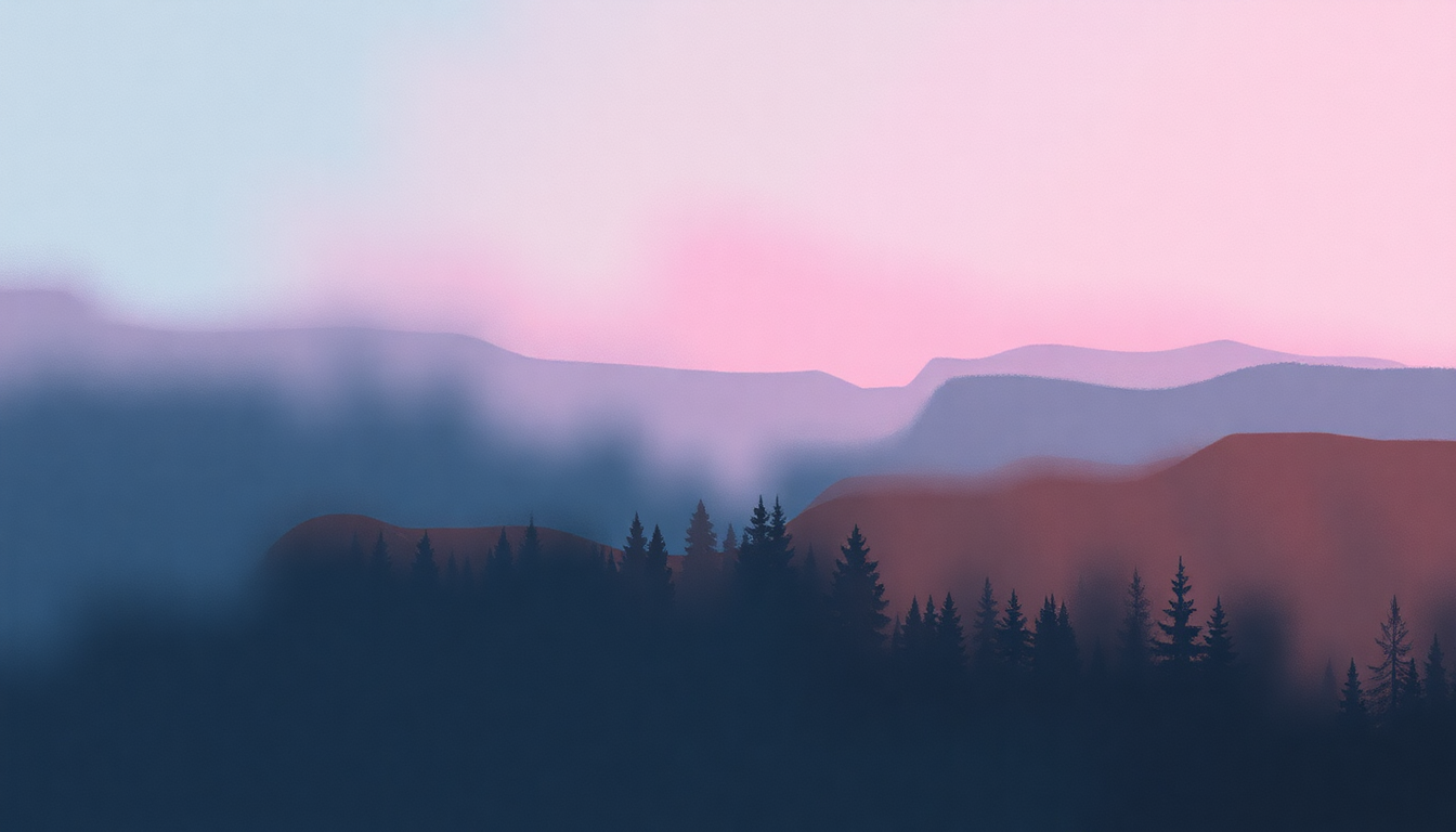 Fan-driven abstract illustration evoking the emotional arc of Believe Me Natalie by The Killers