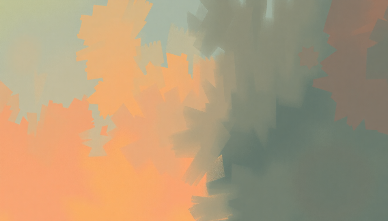 Fan-driven abstract illustration evoking the emotional arc of Bennie and the Jets by Elton John