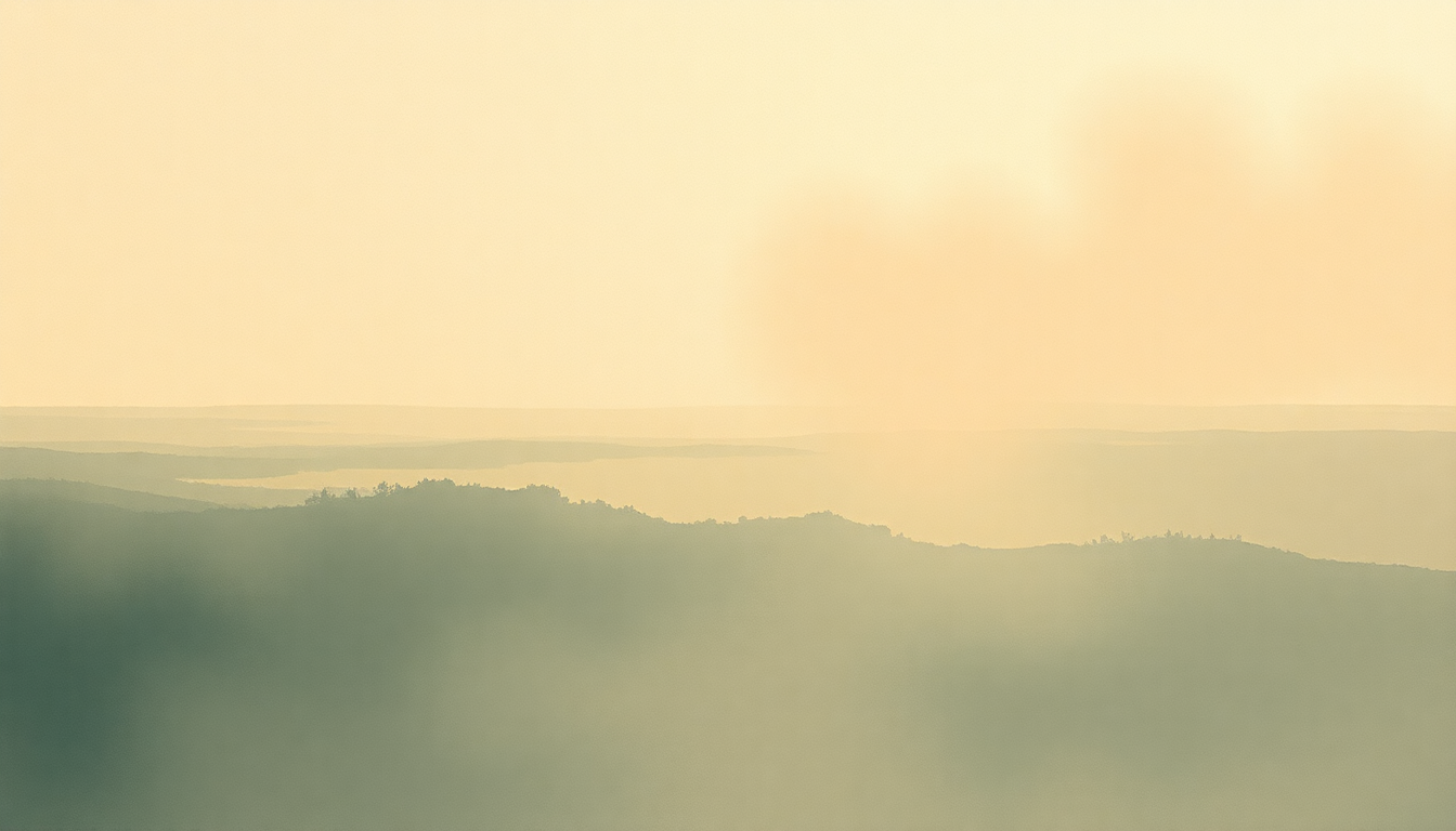 Fan-driven abstract illustration evoking the emotional arc of Berceuse by Frédéric Chopin