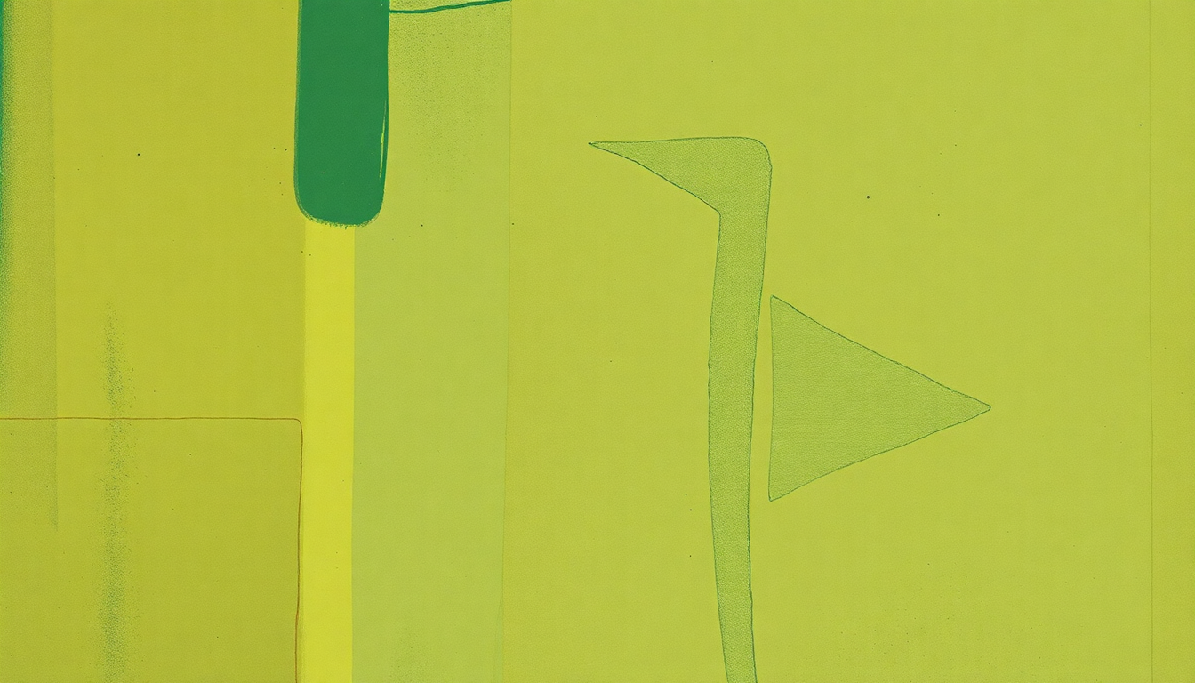 Fan-driven abstract illustration evoking the emotional arc of Bessie’s Blues by John Coltrane