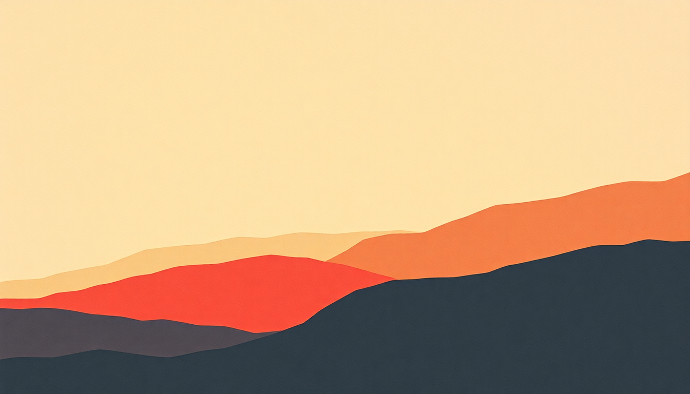 Fan-driven abstract illustration evoking the emotional arc of Bhagavan Decreed by The Flatlanders