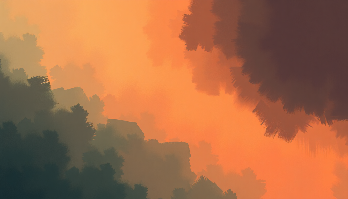 Fan-driven abstract illustration evoking the emotional arc of Big Brother by Kanye West