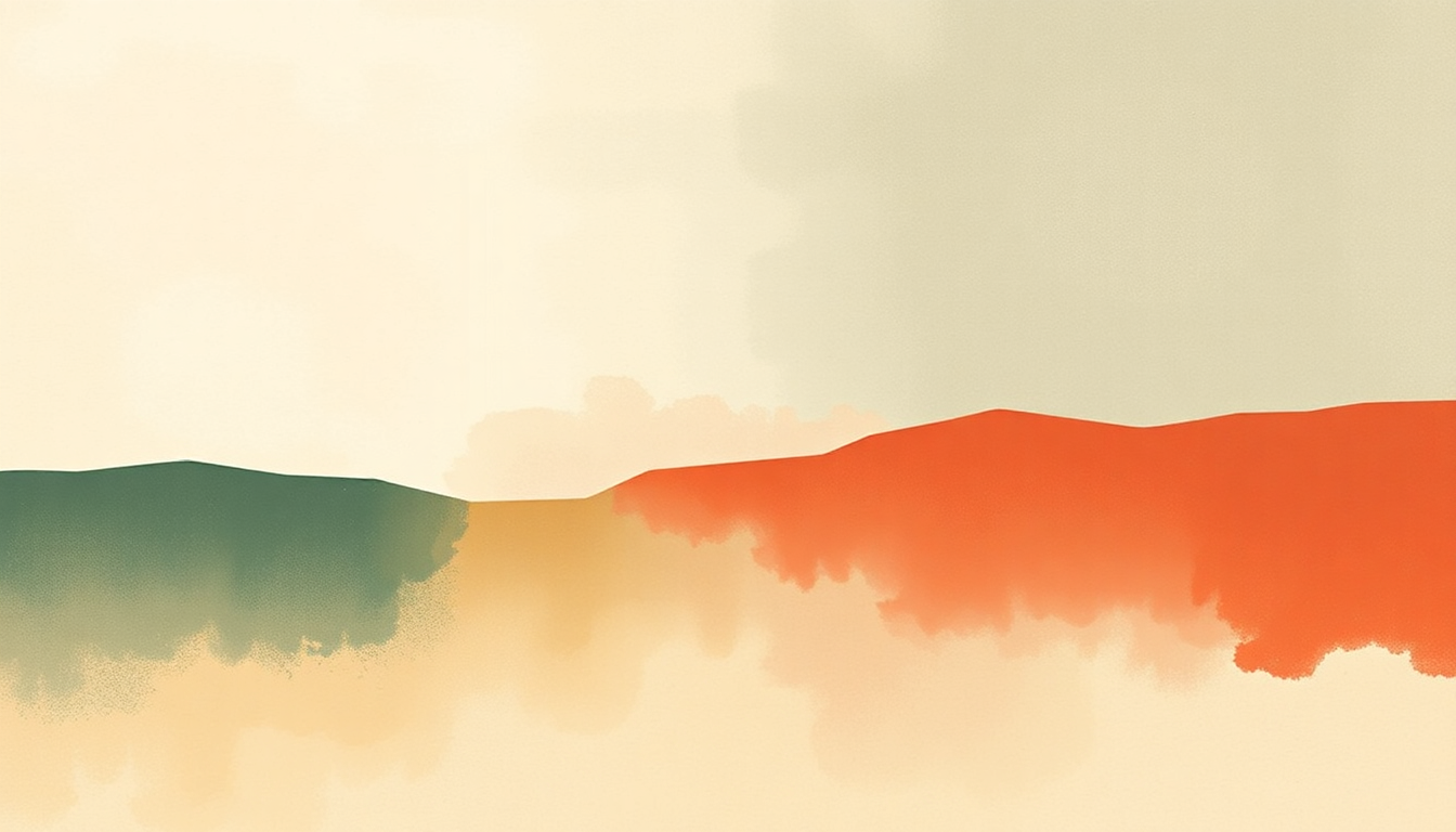 Fan-driven abstract illustration evoking the emotional arc of Bigger by Beyoncé