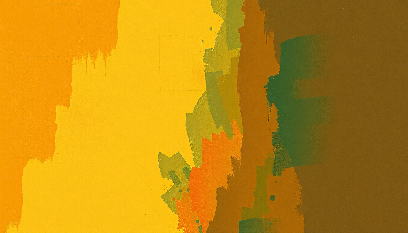 Fan-driven abstract illustration evoking the emotional arc of Billie's Bounce by Charlie Parker