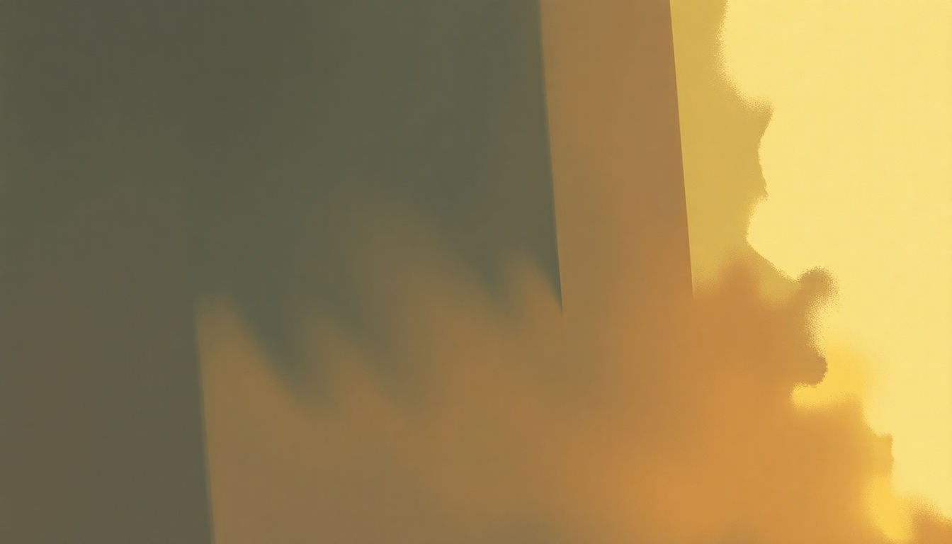 Fan-driven abstract illustration evoking the emotional arc of Birmingham by Randy Newman
