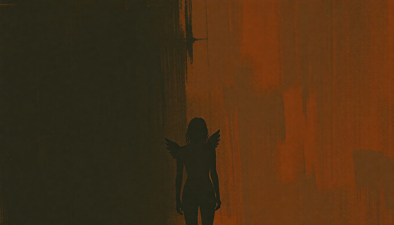 Fan-driven abstract illustration evoking the emotional arc of The Black Angel's Death Song by The Velvet Underground