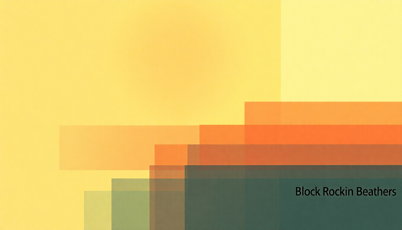 Fan-driven abstract illustration evoking the emotional arc of Block Rockin' Beats by The Chemical Brothers