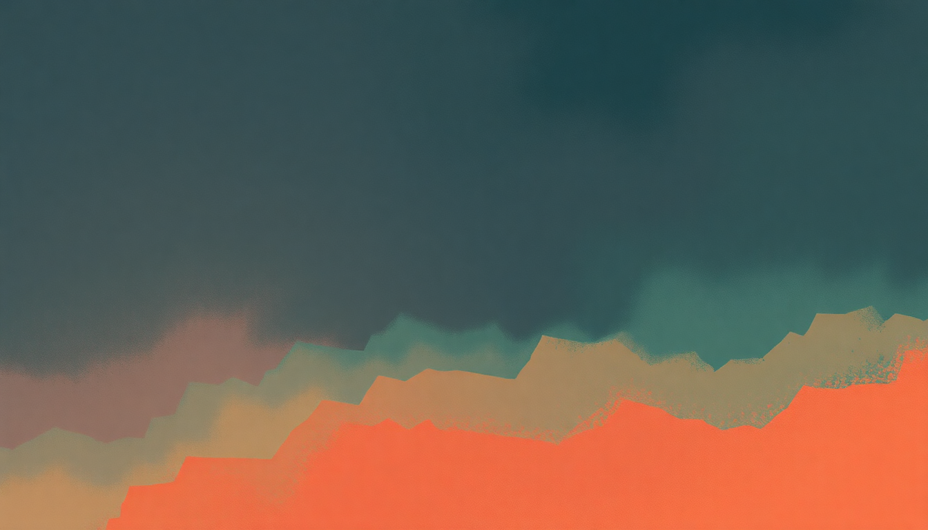 Fan-driven abstract illustration evoking the emotional arc of Bloodstream by Ed Sheeran