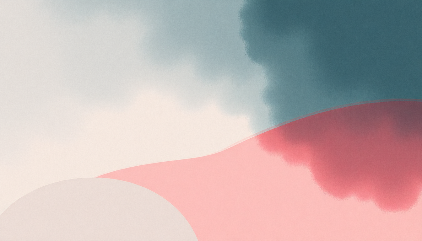 Fan-driven abstract illustration evoking the emotional arc of bloodstream by Soccer Mommy