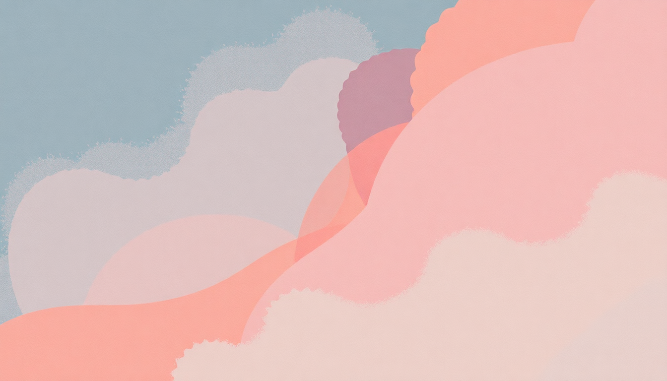 Fan-driven abstract illustration evoking the emotional arc of Blow Your Mind (Mwah) by Dua Lipa
