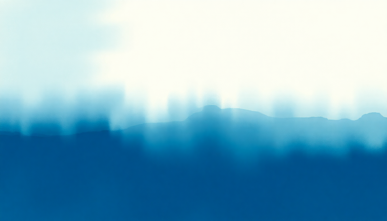 Fan-driven abstract illustration evoking the emotional arc of Blue Boy by Mac DeMarco