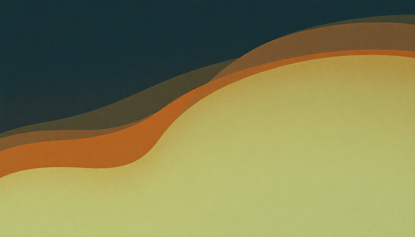 Fan-driven abstract illustration evoking the emotional arc of Blues for Lou by Grant Green