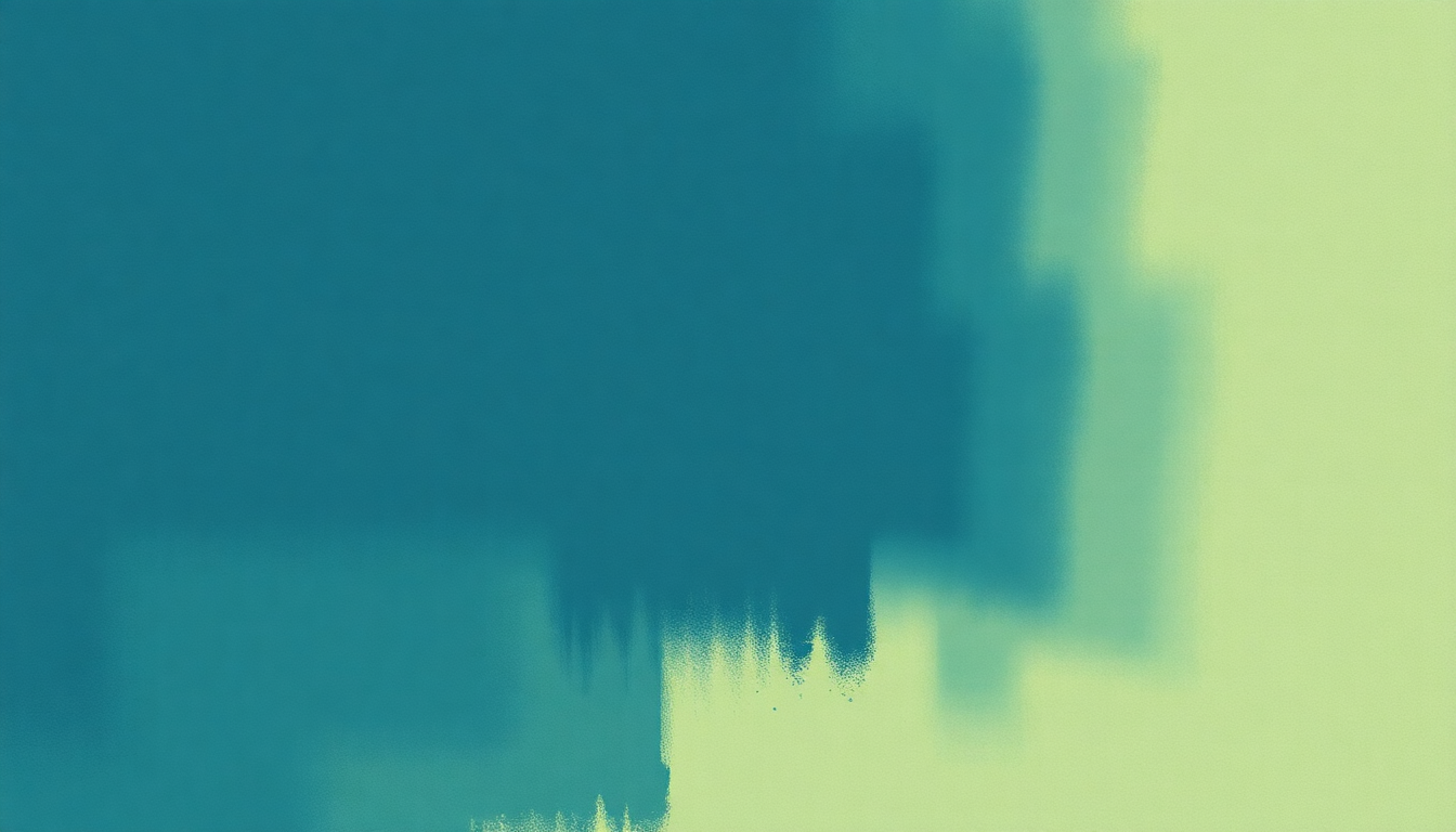 Fan-driven abstract illustration evoking the emotional arc of Blues in My Bottle by Lightnin Hopkins