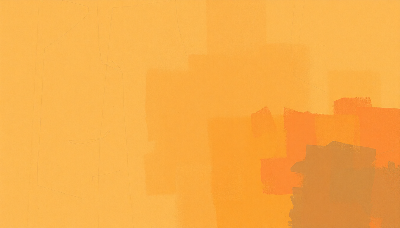 Fan-driven abstract illustration evoking the emotional arc of Blues March by Art Blakey