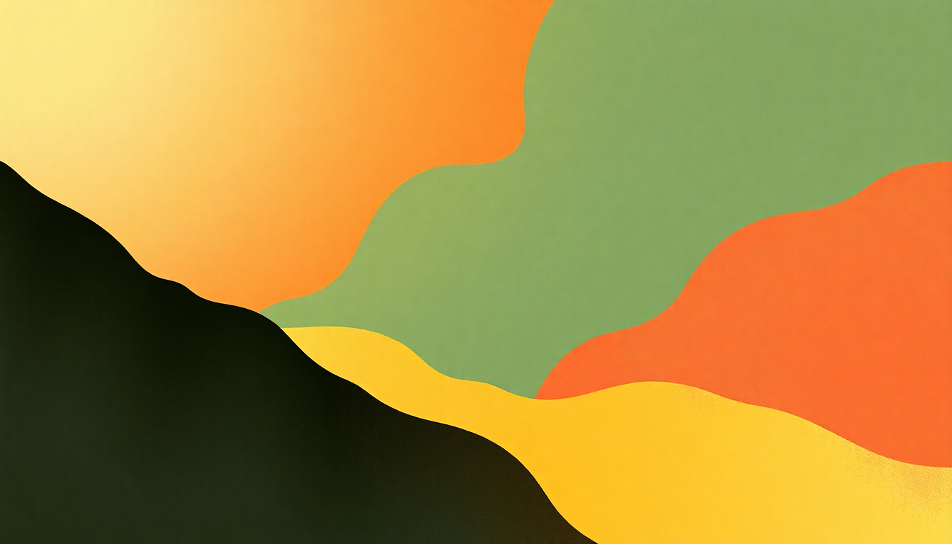 Fan-driven abstract illustration evoking the emotional arc of Bodhisattva by Steely Dan